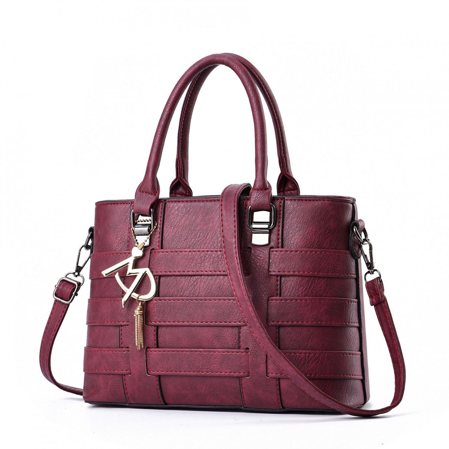 Geanta dama GT1662 Kristen, bordo fotografia produsului