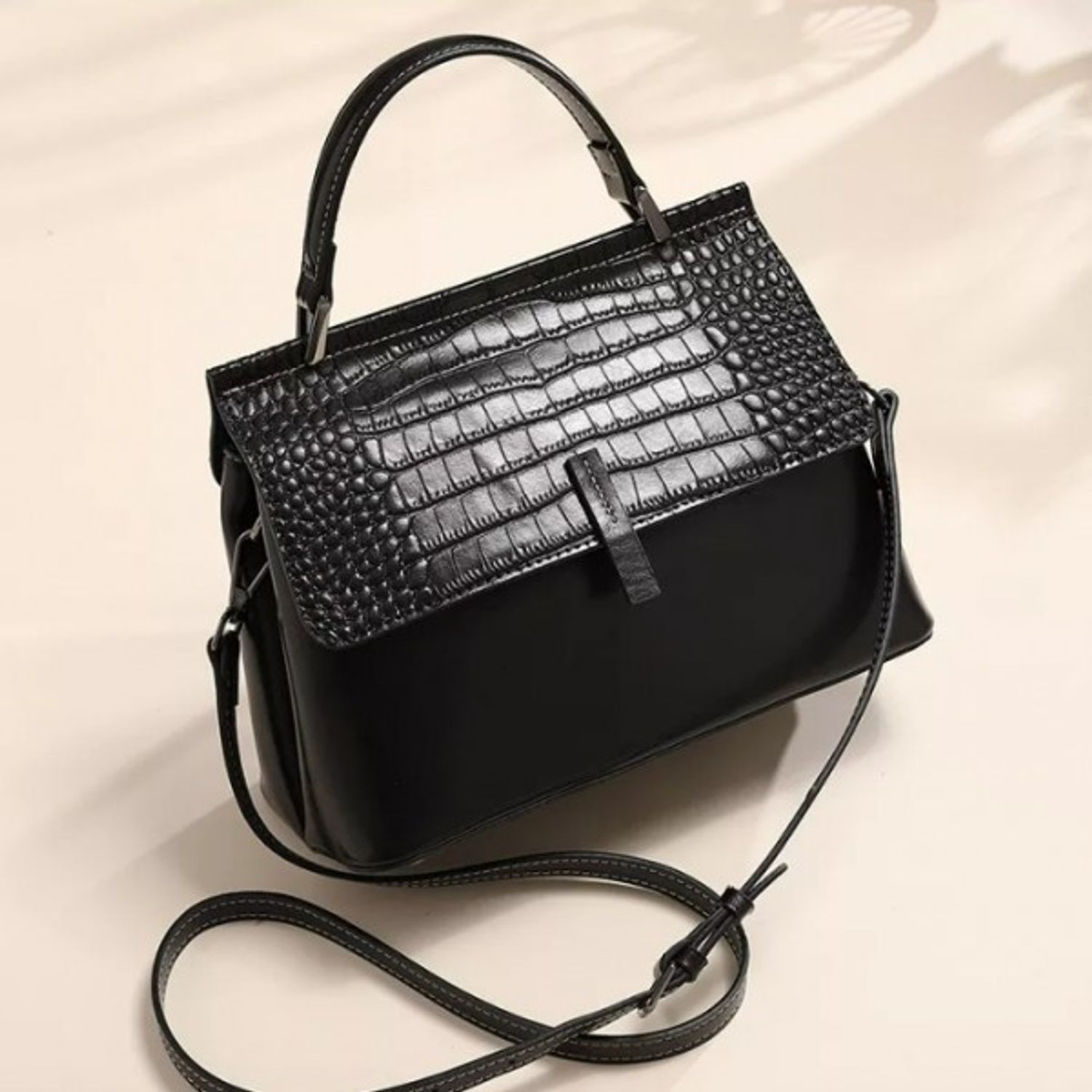 Geanta dama GT1634 Irina, negru fotografia produsului View 3 L