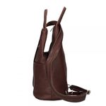 Rucsac pentru dama, Stefania GT1488, piele naturala, maro fotografia produsului View 3 S