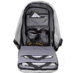 Rucsac pentru barbati Leon GT1482, cu port USB, gri fotografia produsului View 2 S