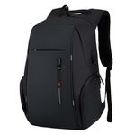 Rucsac pentru barbati Harvey GT1475, cu port USB, negru fotografia produsului