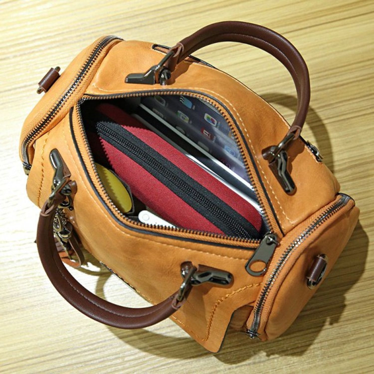 Geanta dama Rowan GT1467, maro fotografia produsului View 8 L