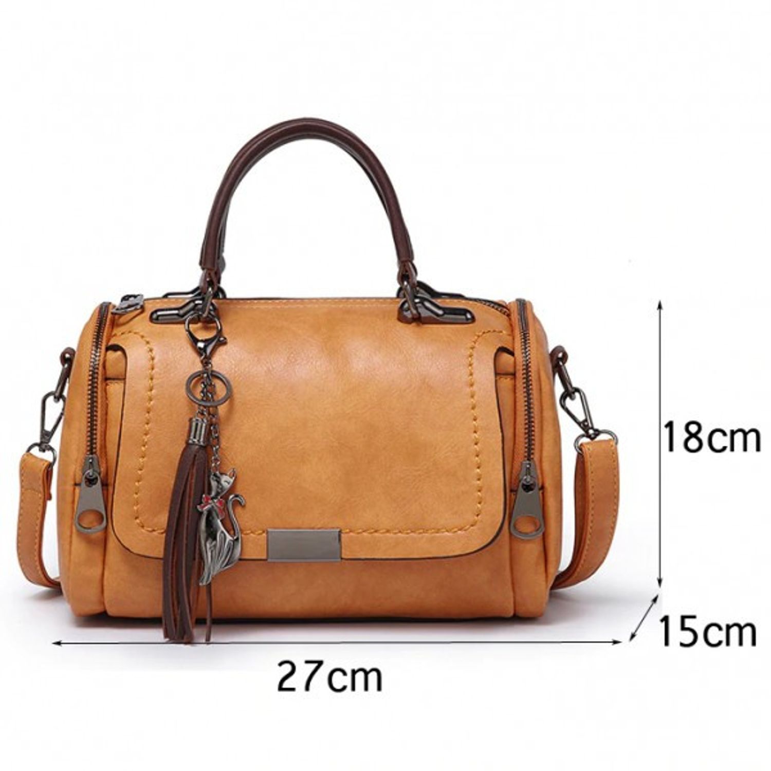 Geanta dama Rowan GT1467, maro fotografia produsului View 2 L