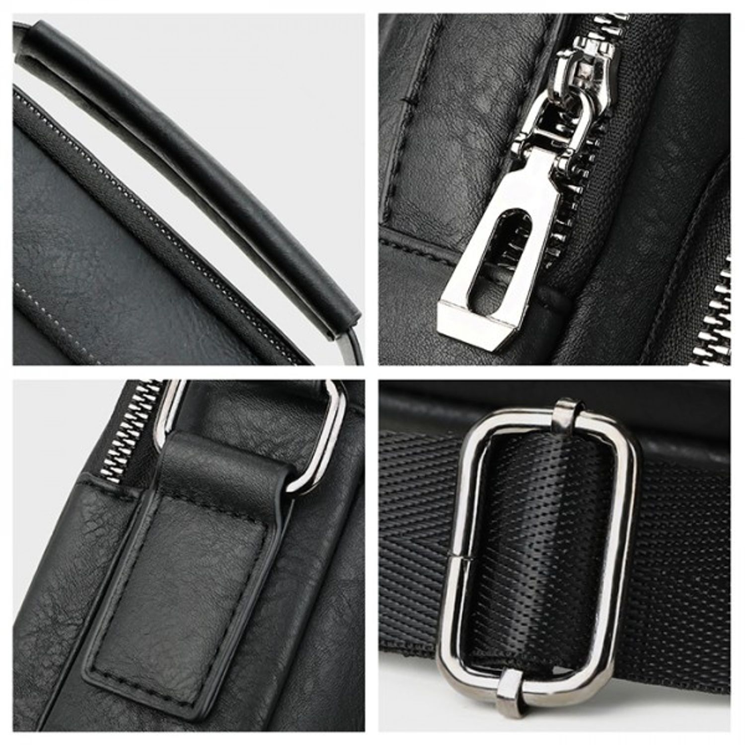 Geanta de umar pentru barbati, Finley GT1425, model negru fotografia produsului View 2 L