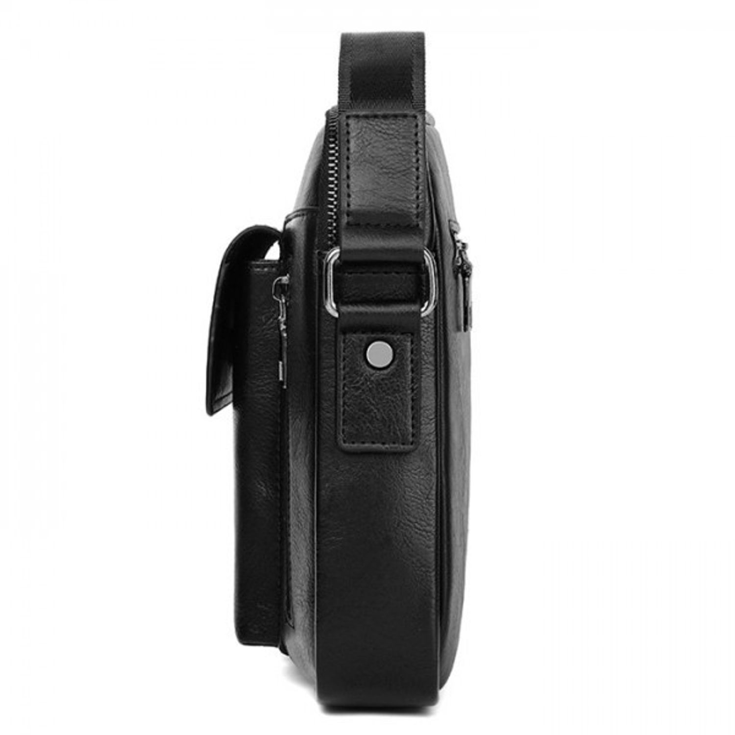 Geanta de umar pentru barbati, Aiden GT1421, model negru fotografia produsului View 4 L