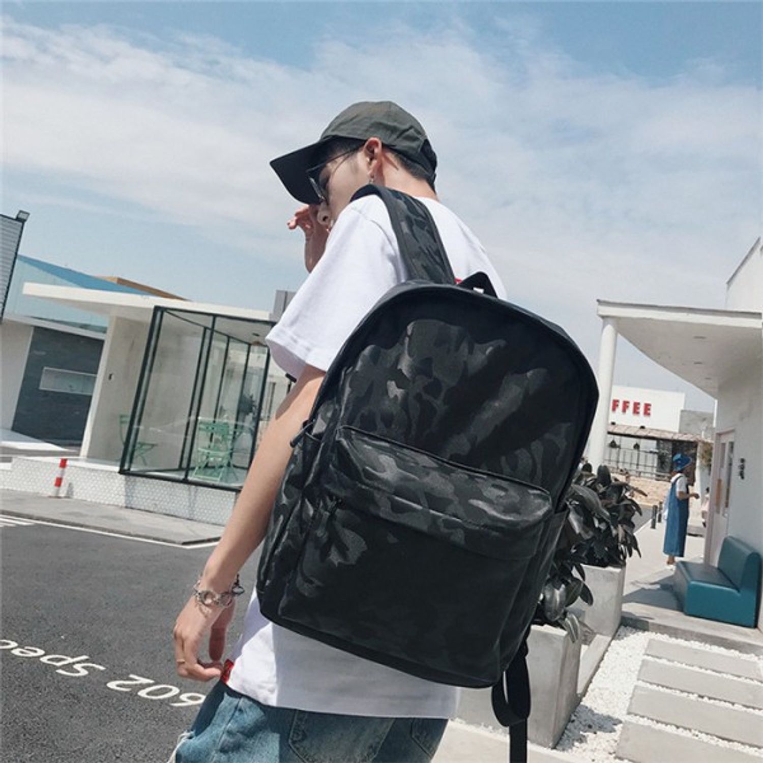 Rucsac pentru barbati, Max GT1368, negru, multifunctional: laptop, calatorii fotografia produsului View 5 L