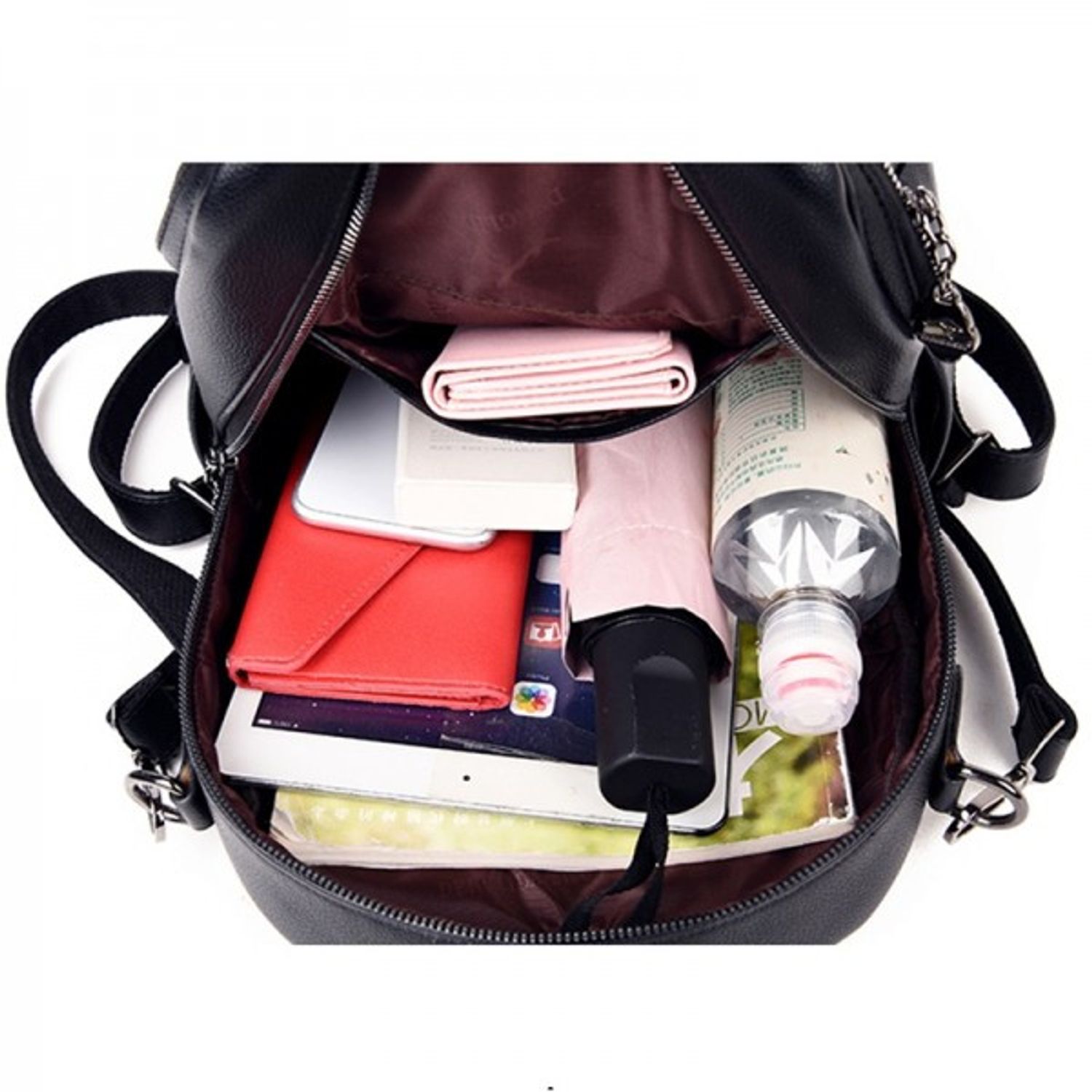 Rucsac dama Hayden GT1336, negru fotografia produsului View 4 L
