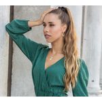 Cercei argint 925, JW118, model elegant, placati cu aur fotografia produsului View 5 S