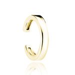 Cercel ear cuff argint 925, JW105, placat cu aur fotografia produsului
