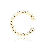 Cercel ear cuff argint 925, JW103, placat cu aur fotografia produsului View 2 S