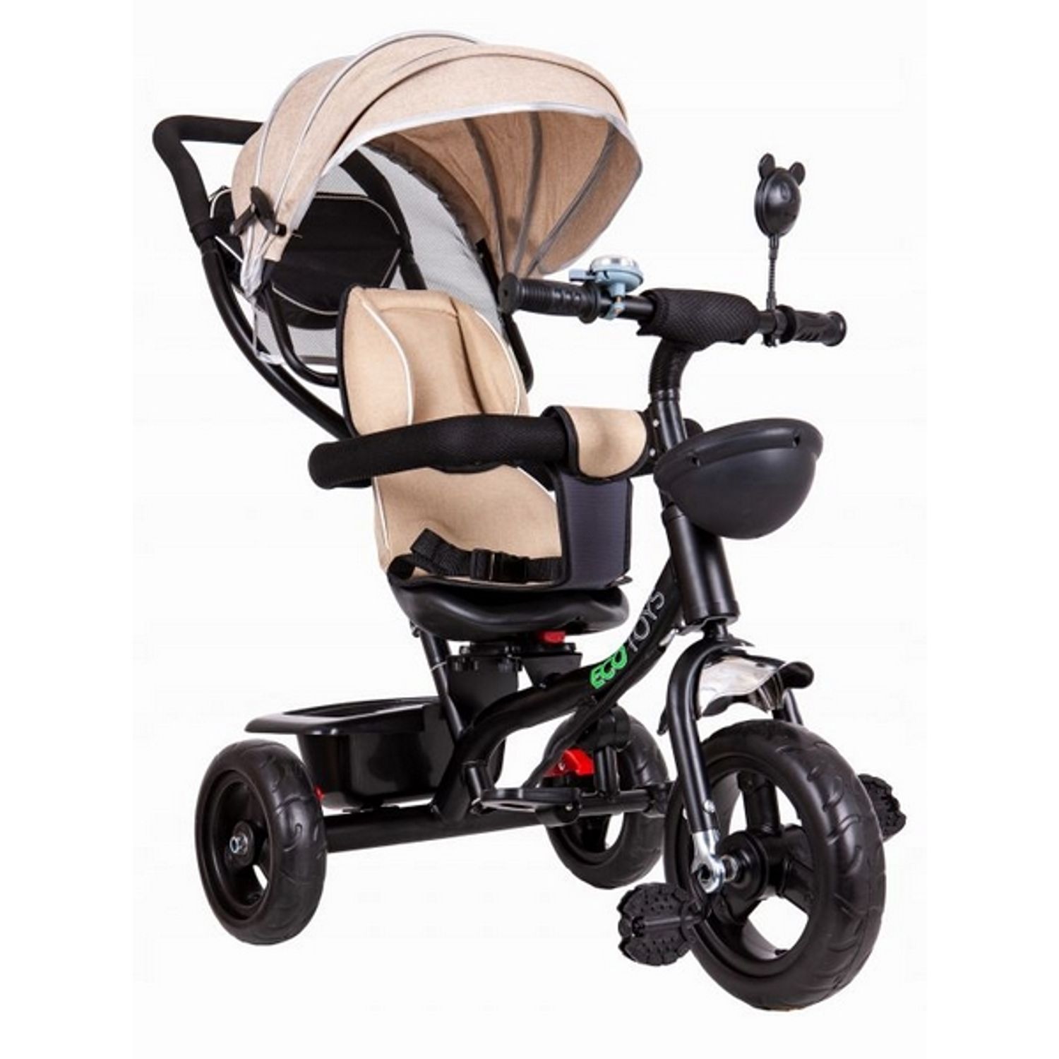 Tricicleta cu sezut rotativ MCT JM-066-9 - Bej fotografia produsului View 2 L