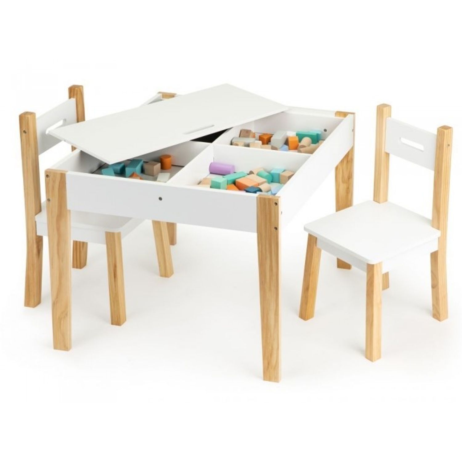 Set de masa cu doua scaune pentru copii MCT OTI43 fotografia produsului View 3 L