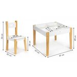 Set de masa cu doua scaune pentru copii MCT OTI43 fotografia produsului View 6 S