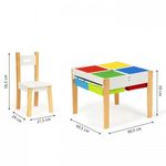 Set de masa cu doua scaune pentru copii MCT XKF002 fotografia produsului View 2 S