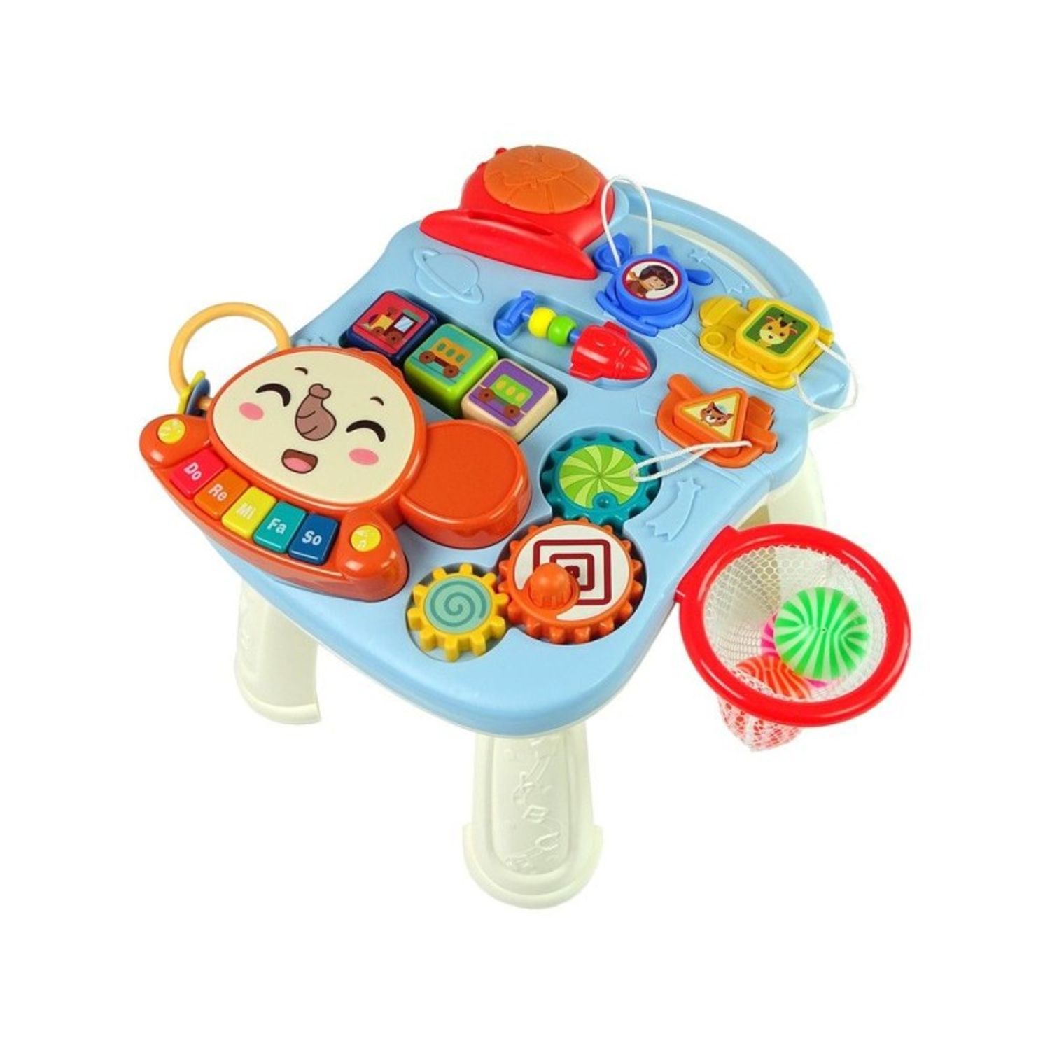 Antepremergator multifunctional pentru bebe, cu centru de activitati, multicolor MCT 9481 fotografia produsului View 3 L