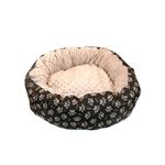 Culcus moale cu perna, pentru caine/pisica, crem, 50 cm, Minky fotografia produsului