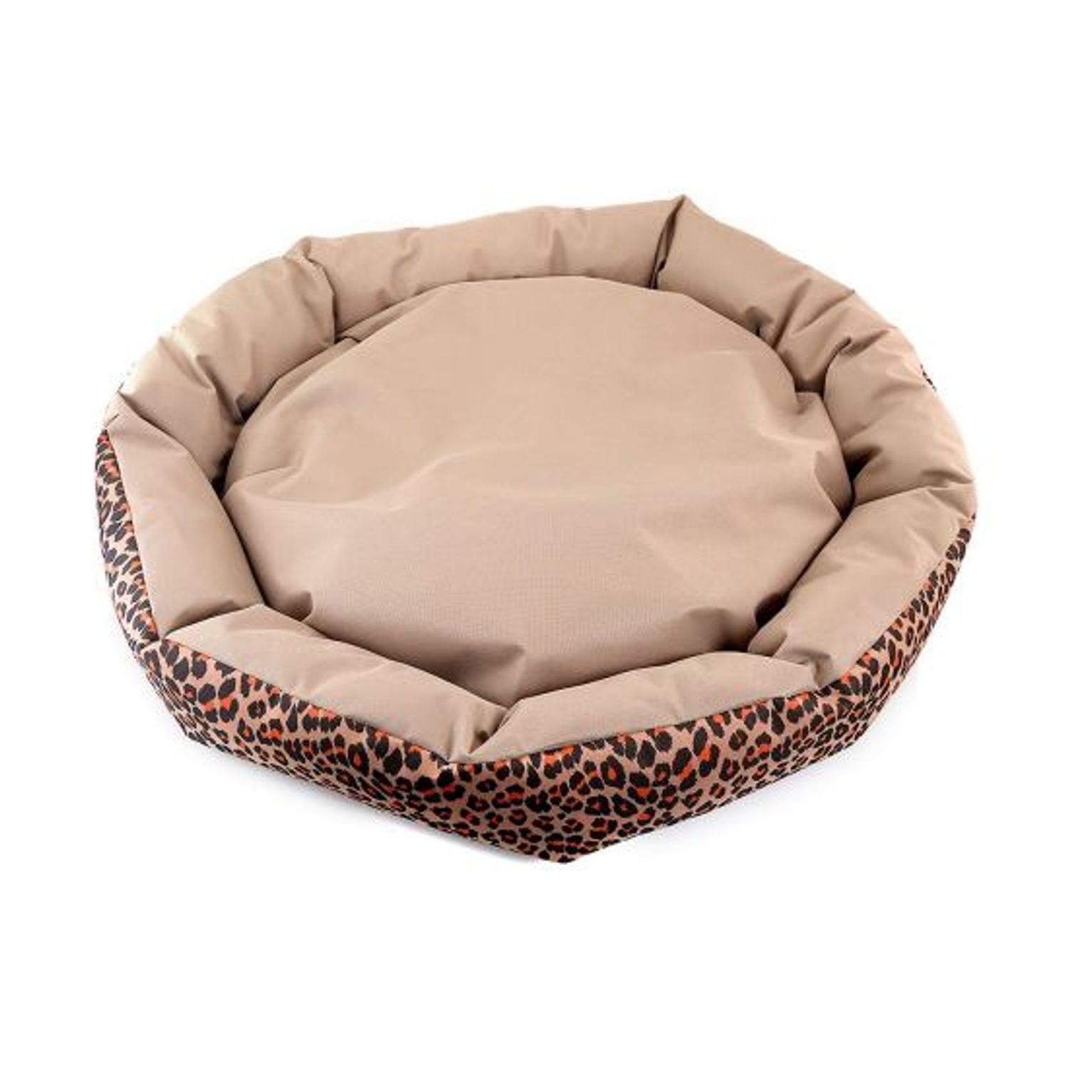 Culcus impermeabil, pentru caine/pisica, model animal print, 77 cm fotografia produsului