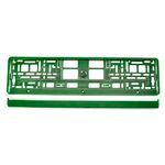 Suport numar inmatriculare din plastic, calitate Premium, culoare VERDE fotografia produsului View 2 S