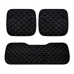 Set 3 huse pentru sezut scaune auto, culoare neagra fotografia produsului
