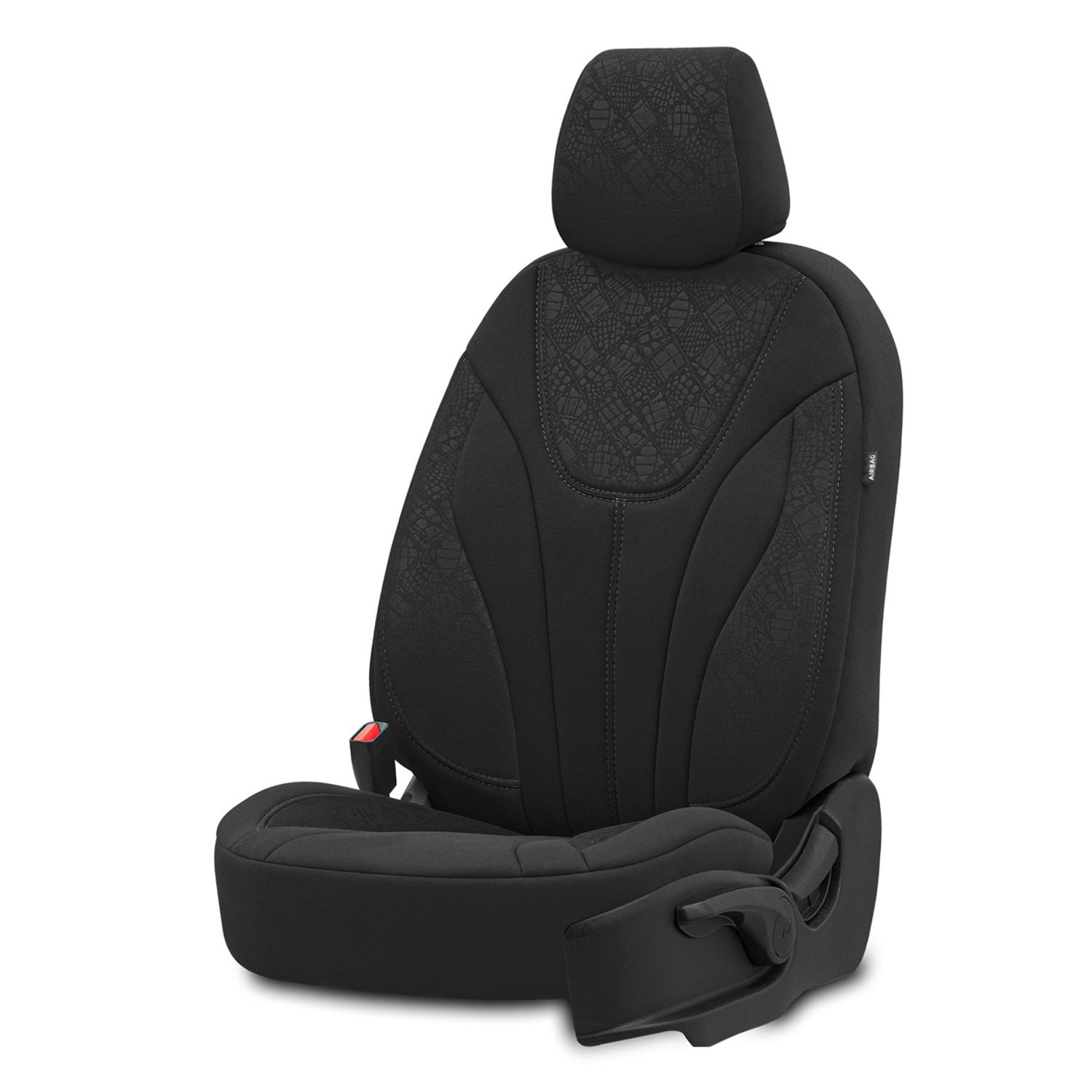 Set huse scaun auto PREMIUM, Universale, fractionate, OTOM RUBY DESIGN 1201 fotografia produsului View 2 L