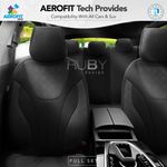 Set huse scaun auto PREMIUM, Universale, fractionate, OTOM RUBY DESIGN 1201 fotografia produsului View 12 S