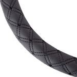 Husa volan Black Seam, SWC-41-M (37-39cm) fotografia produsului View 2 S