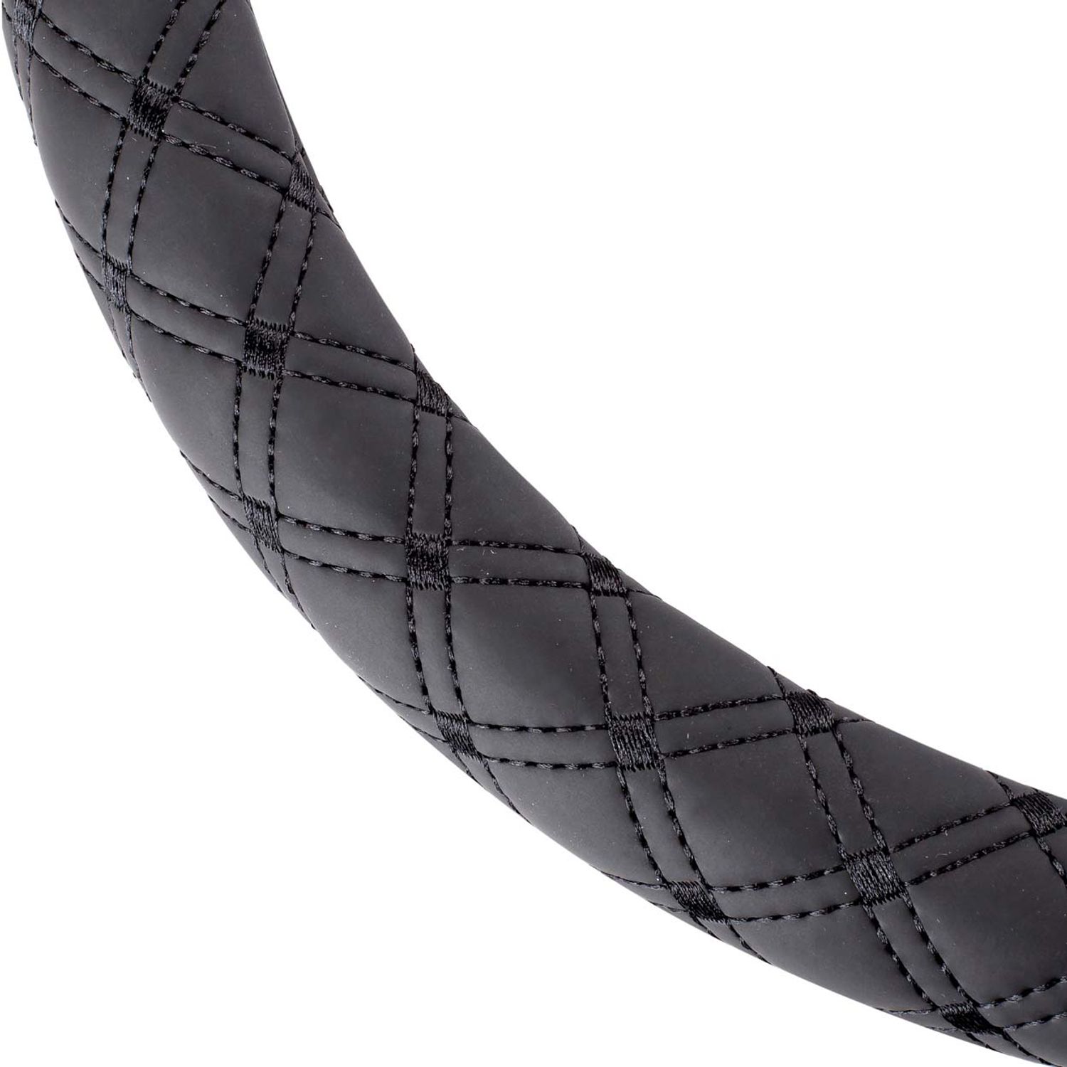 Husa volan Black Seam, SWC-41-M (37-39cm) fotografia produsului View 2 L