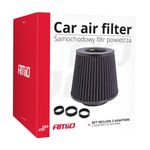 Filtru de aer conic negru cu 3 adaptoare fotografia produsului View 3 S