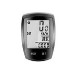 Computer bicicleta, ciclocomputer, wireless, multifunctional, LCD, negru, 4.5x2x7 cm, Trizand fotografia produsului