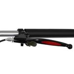 Carucior 3 in 1, pentru bicicleta, tip remorca, cu LED, 90x150x108 cm, Malatec fotografia produsului View 6 S