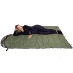 Sac de dormit, turistic, 2 in 1, camuflaj, 210x73 cm, Springos fotografia produsului View 11 S