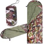 Sac de dormit, turistic, 2 in 1, camuflaj, 210x73 cm, Springos fotografia produsului View 21 S