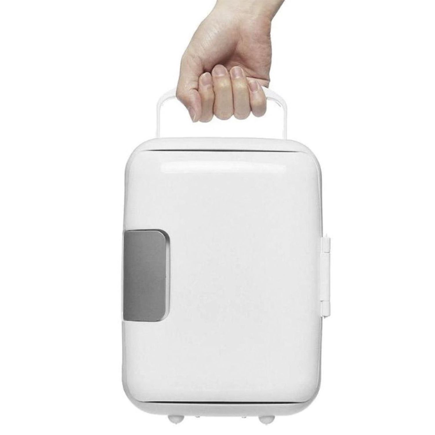 Frigider turistic, mini, 12V/220V, alb, 4 L, 17.5x23.5x25 cm, Malatec fotografia produsului View 9 L
