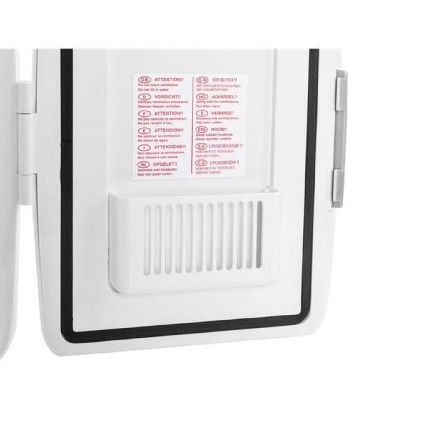 Frigider turistic, mini, 12V/220V, alb, 4 L, 17.5x23.5x25 cm, Malatec fotografia produsului View 6 L