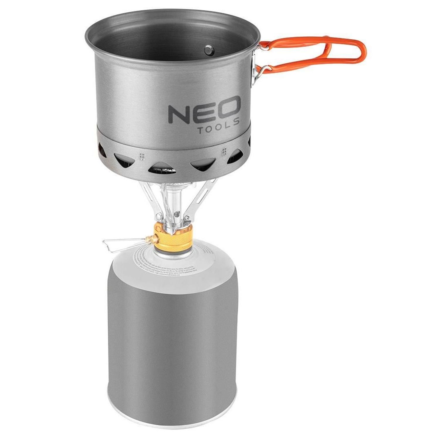 Oala turistica, cu schimbator caldura, aluminiu, set 2 piese, NEO fotografia produsului View 11 L
