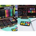 Set pictura si desen, trusa lemn, 81 piese fotografia produsului View 2 S