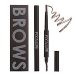 Creion sprancene Focallure Auto Brows Pen, 02 Brown fotografia produsului