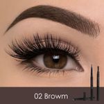 Creion sprancene Focallure Auto Brows Pen, 02 Brown fotografia produsului View 6 S