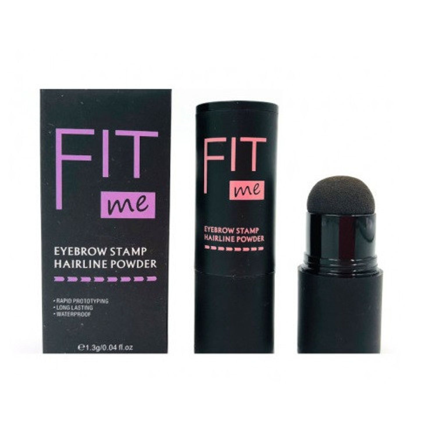 Stampila sprancene, Fit Me, Eyebrow Stamp, 3 Sabloane incluse, Black fotografia produsului View 4 L