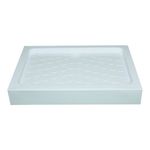 Cadita dus dreptunghiulara, acril, 120x80 cm, inaltime 17cm fotografia produsului