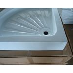 Cadita de dus semirotunda Italbox, 80x80 cm, Acril fotografia produsului View 3 S