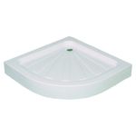 Cadita de dus semirotunda Italbox, 80x80 cm, Acril fotografia produsului