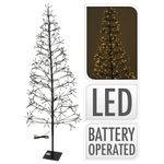 Ambiance Brad de Crăciun, cu 400 de LED-uri, 180 cm fotografia produsului