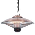 Sunred Radiator suspendat cu telecomandă Sirius arămiu 2100 W halogen fotografia produsului