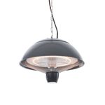 Sunred Radiator suspendat Gemma, gri, 1500 W, halogen, CE11G fotografia produsului