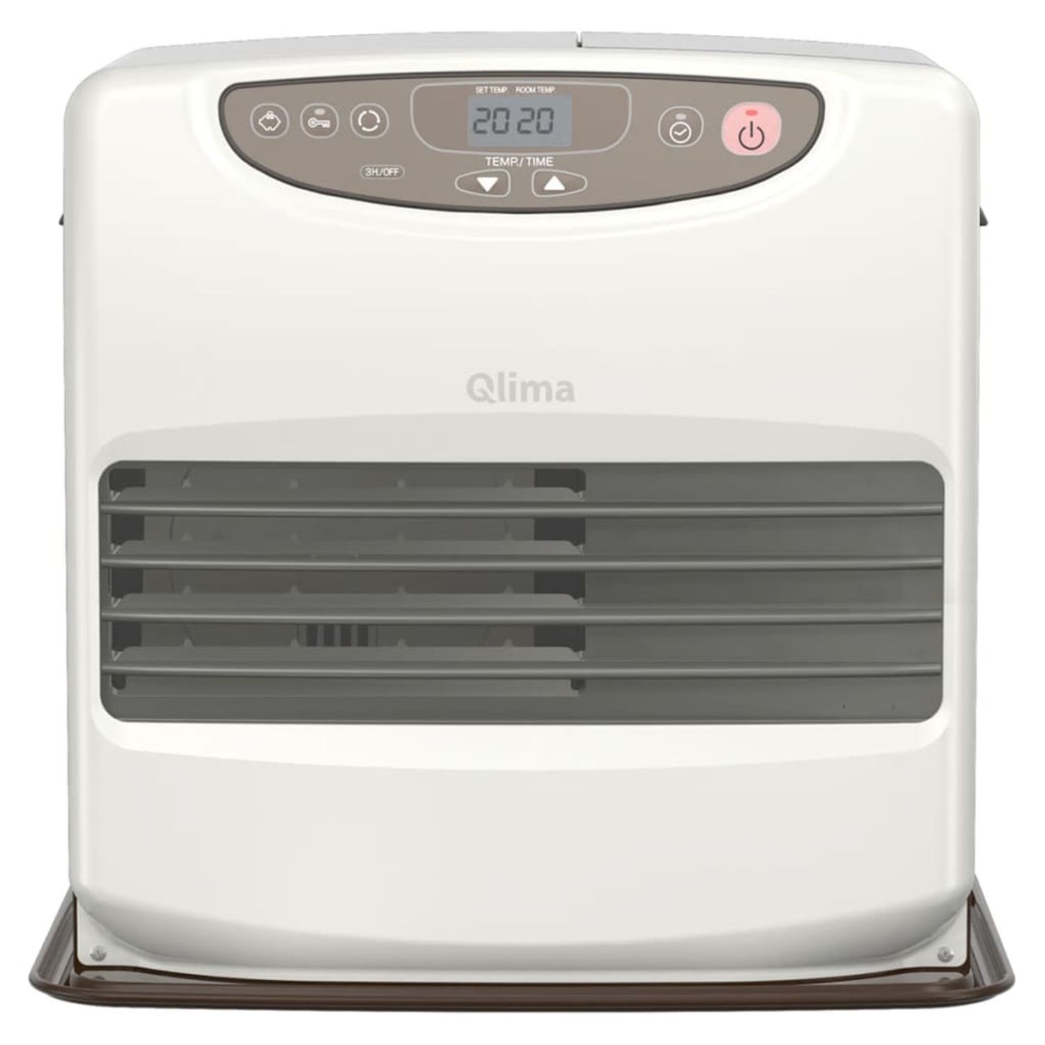 Qlima Radiator portabil Parfum428 W alb și maro fotografia produsului