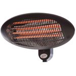 Sunred Radiator de perete Electra, negru, cuarț, 2000 W WMQ2000A fotografia produsului