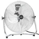 vidaXL Ventilator de podea, 3 viteze, 55 cm, 100 W fotografia produsului