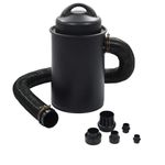 vidaXL Colector de praf cu set de adaptoare, negru, 1100 W fotografia produsului