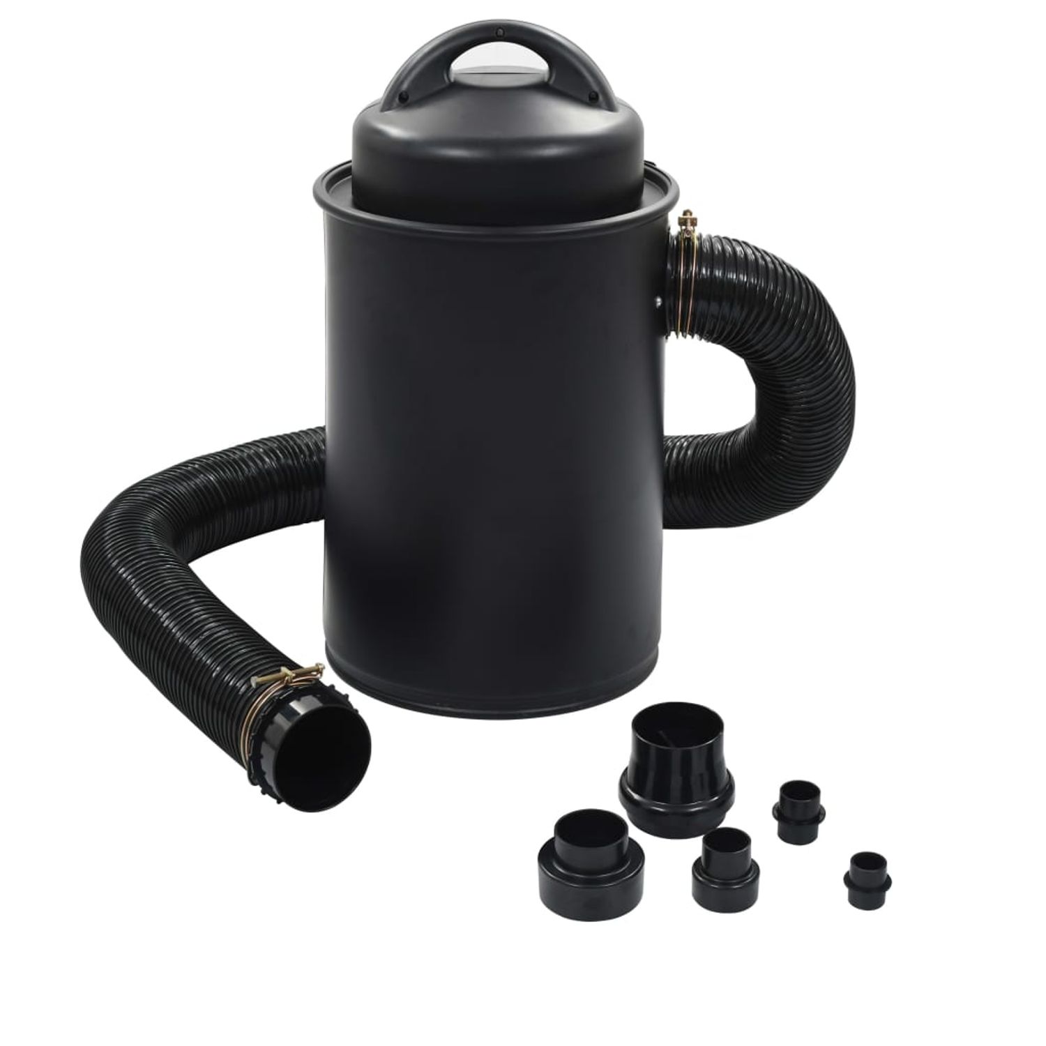 vidaXL Colector de praf cu set de adaptoare, negru, 1100 W fotografia produsului
